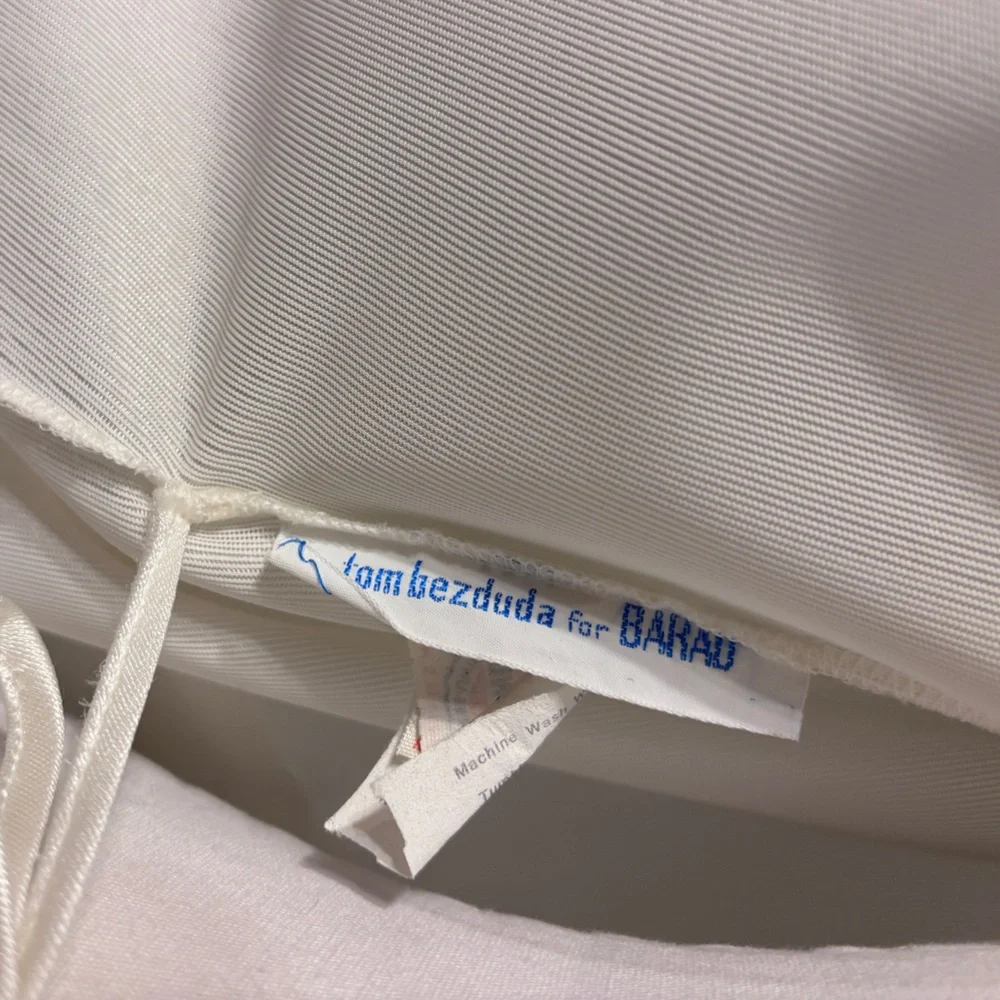 TOM BEZDUDA for BARAD Bridal Peignoir Robe Lace Detail VINTAGE - Picture 7 of 10